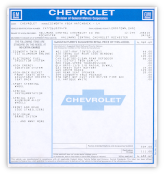 gm general motors car window sticker chevrolet 1976 gm part number 360235 impact printer printed filled in reproduction printer vega cosworth v=jimosborn thumb product image