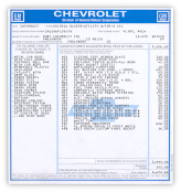 gm general motors pickup window sticker chevrolet 1976 gm part number 360235 impact printer printed filled in reproduction printer v=jimosborn thumb product image